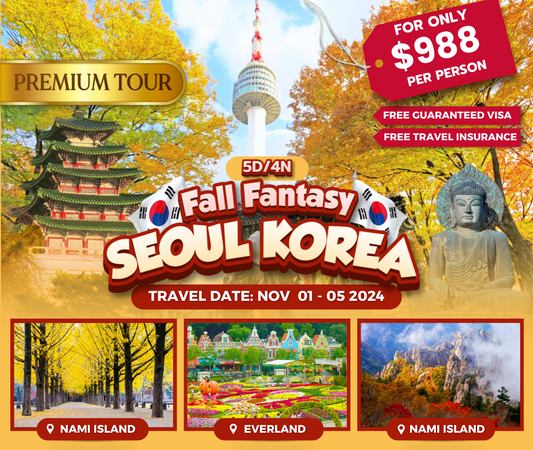 5-DAY FALL FANTASY SEOUL KOREA