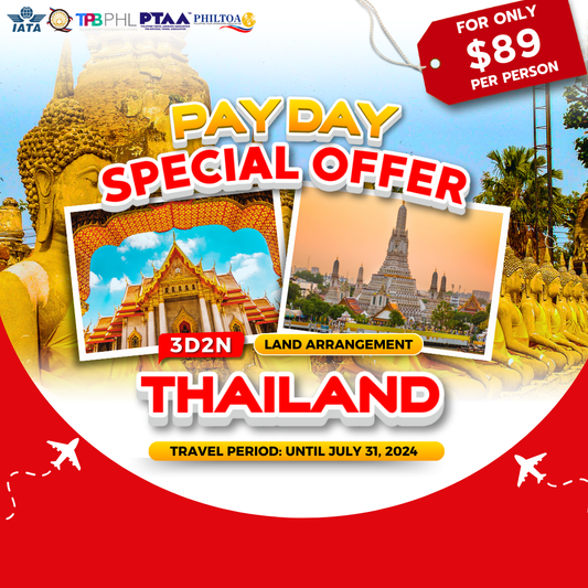 3-DAY BANGKOK THAILAND (LAND ARRANGEMENT)