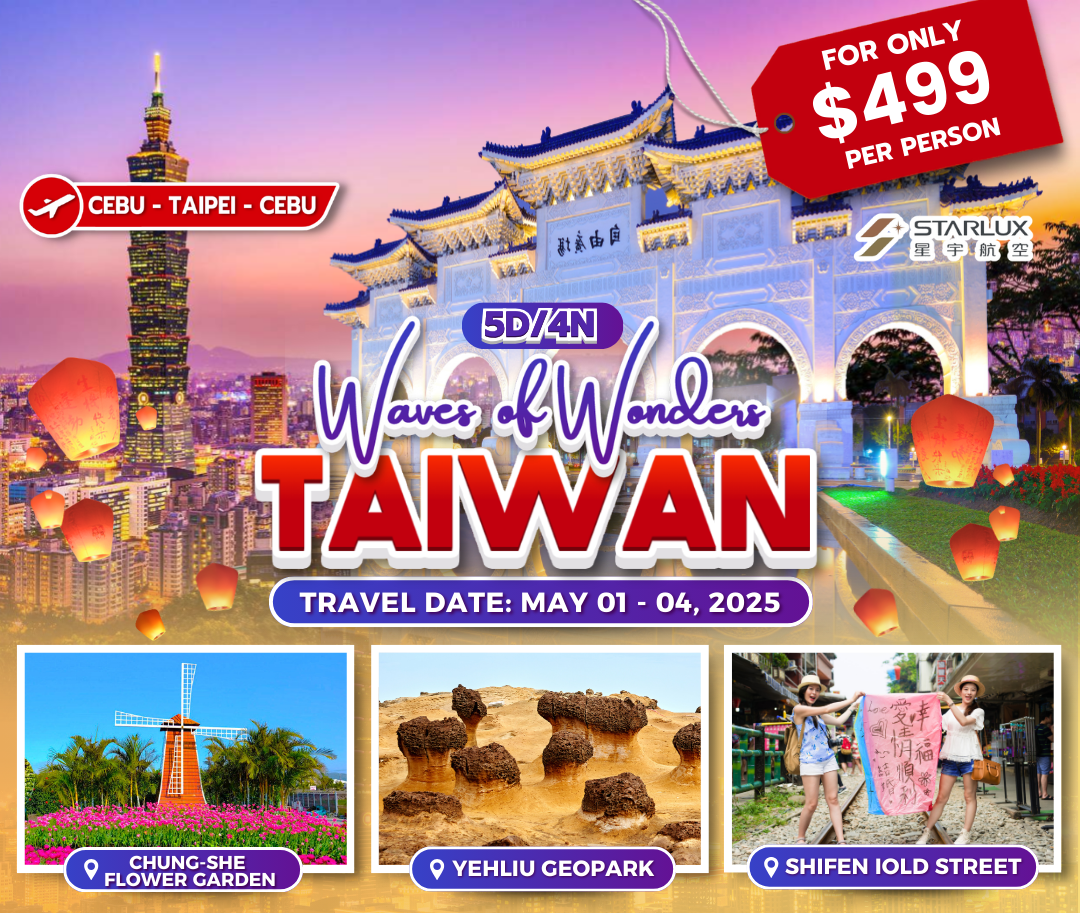 4-DAY WAVES OF WONDER TAIWAN