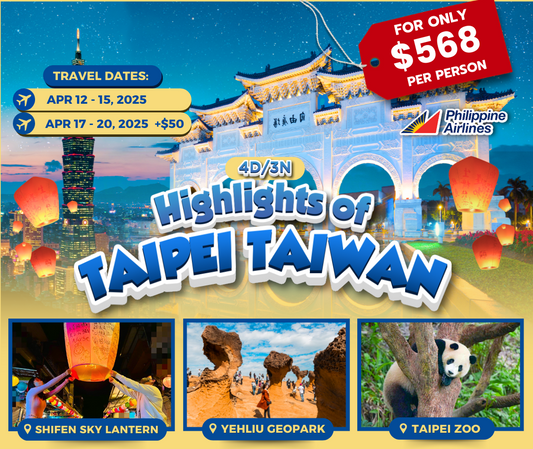 4-DAY HIGLIGHTS OF TAIWAN