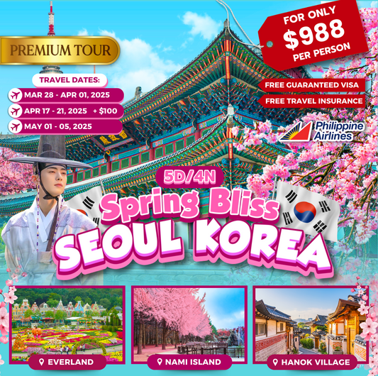 5-DAY SPRING BLISS SEOUL KOREA